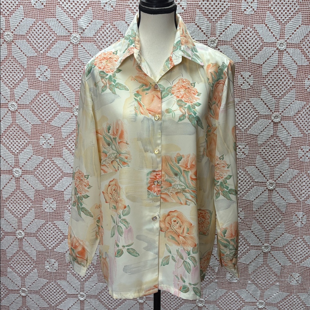 Vintage Floral Blouse – TAK